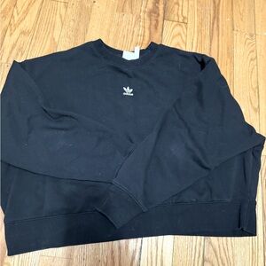 Adidas crop crew neck